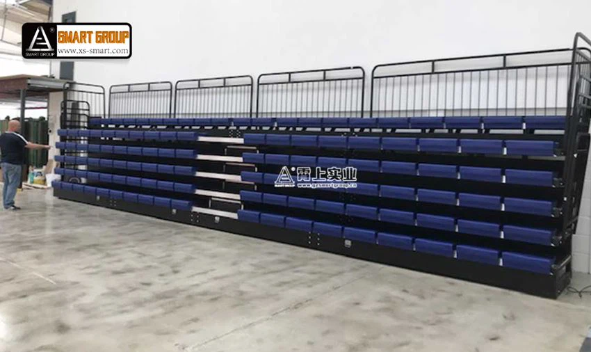 retractable bleacher seating